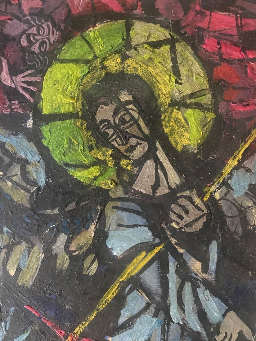 Oil painting Angel European artist - 3
