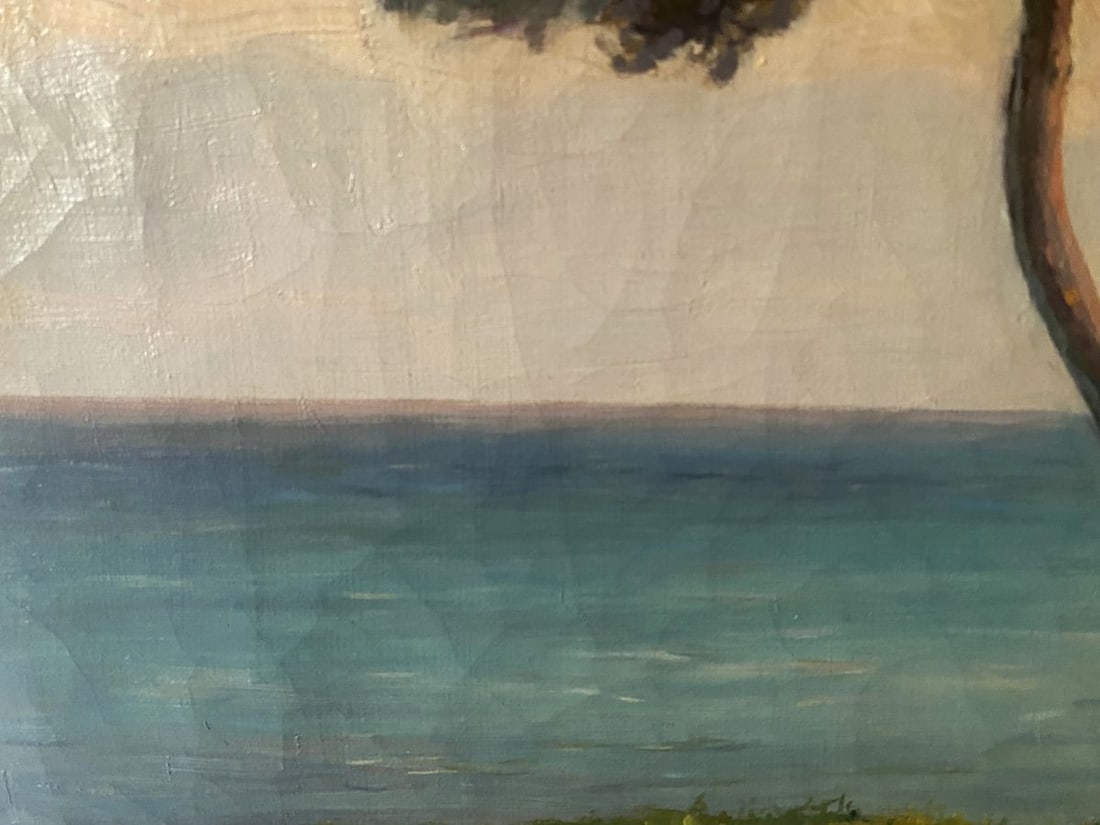 Oil painting Holidays on sailboats Abattucci - 4