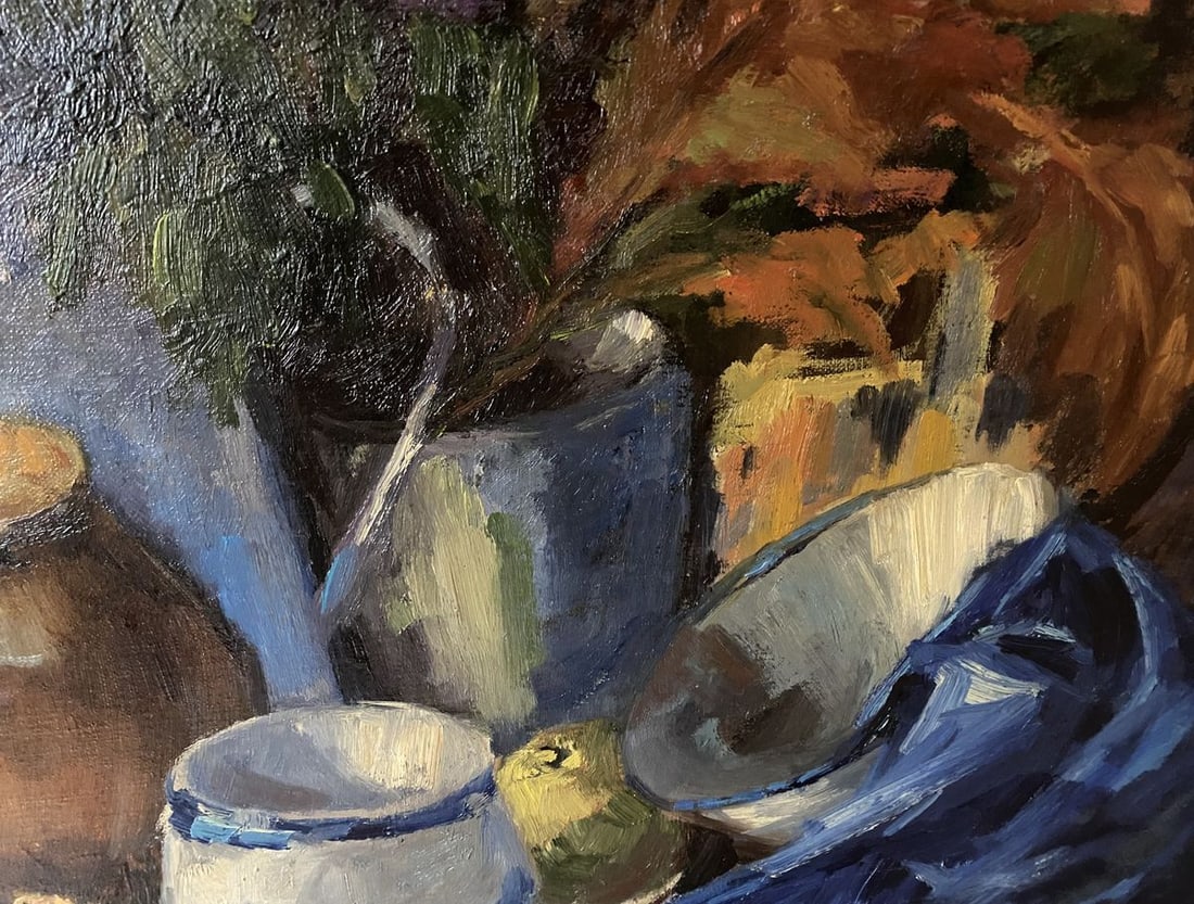 Oil painting Home comfort European artist - 7