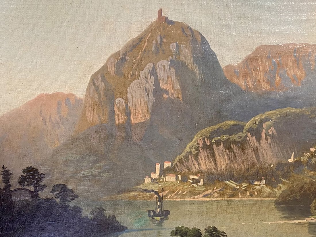 Oil painting Journey to new lands European artist - 5