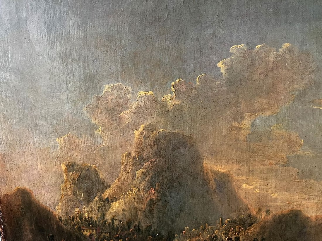 Oil painting Daylight European artist - 2