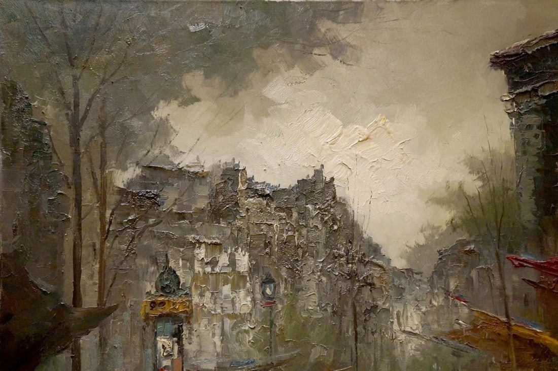 Oil painting By market Evert Collier - 3