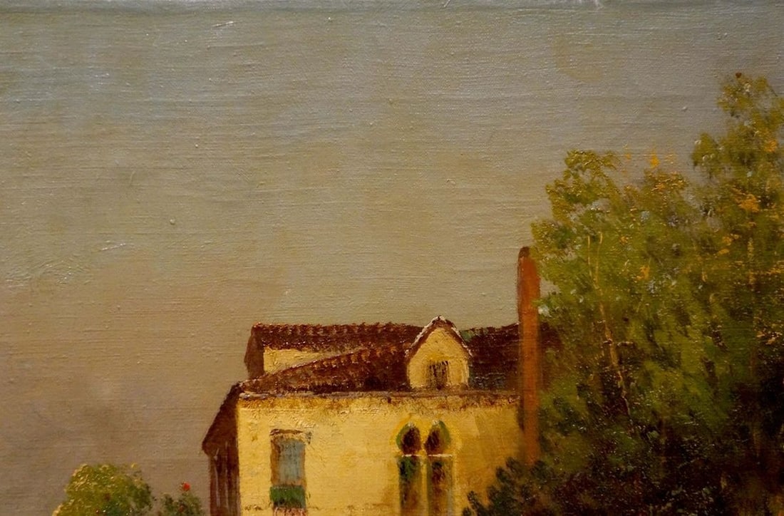 Oil painting City landscape Francois - 4