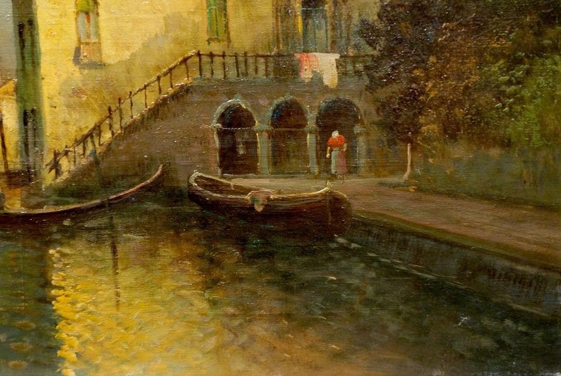Oil painting City landscape Francois - 5