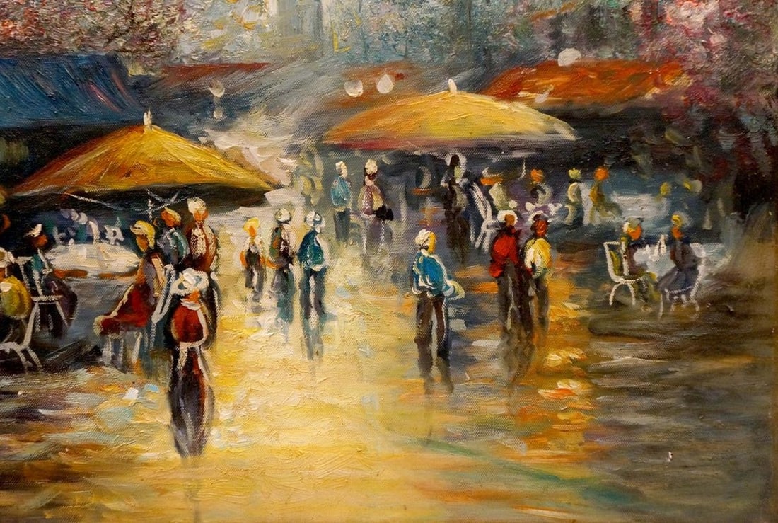 People have a rest in restaurants - 5