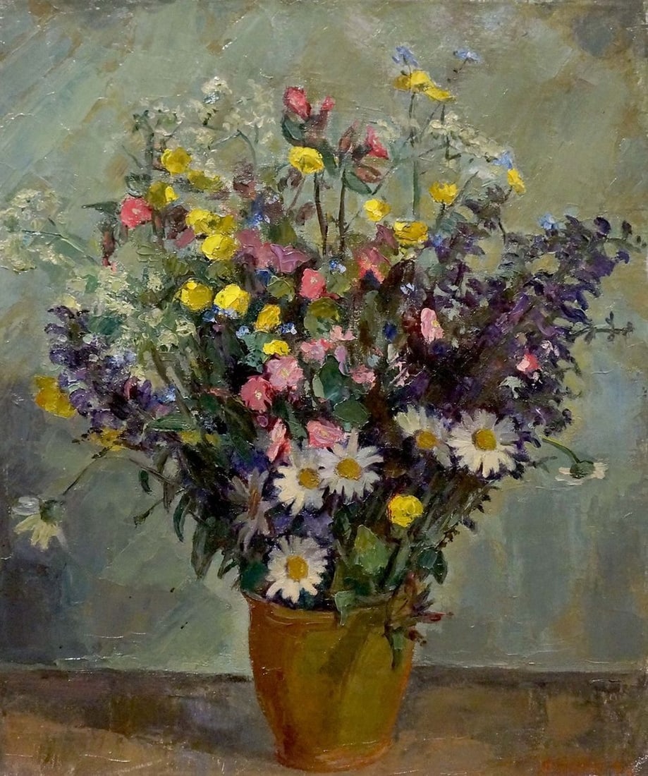 Oil painting Still life E. Hahn (1 of 8)
