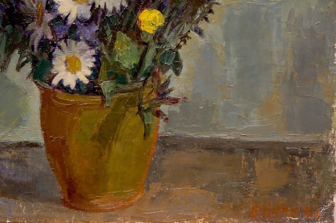 Oil painting Still life E. Hahn - 5