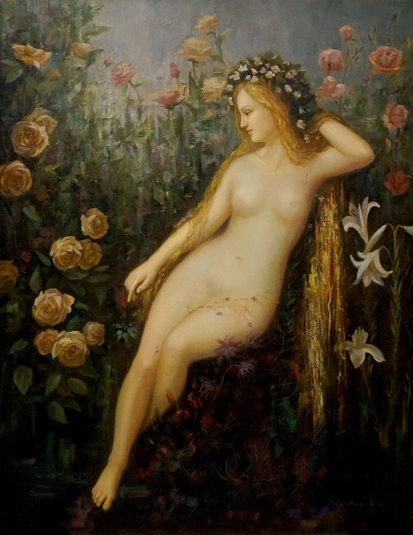 Oil painting Portrait of a naked girl Gustave Moneux: Title: Oil painting Portrait of a naked girl Gustave Moneux Description: NoVerne 36 *** ABOUT THIS PAINTING *** * TITLE: "Portrait of a naked girl" * ARTISTS: Gustave Moneux * SIZE: 92x73