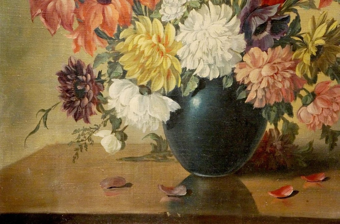 Oil painting Flowers - 2