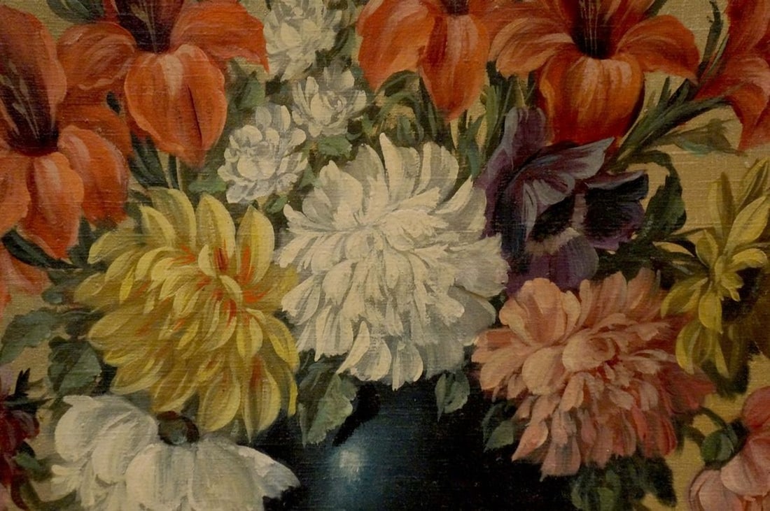 Oil painting Flowers - 6