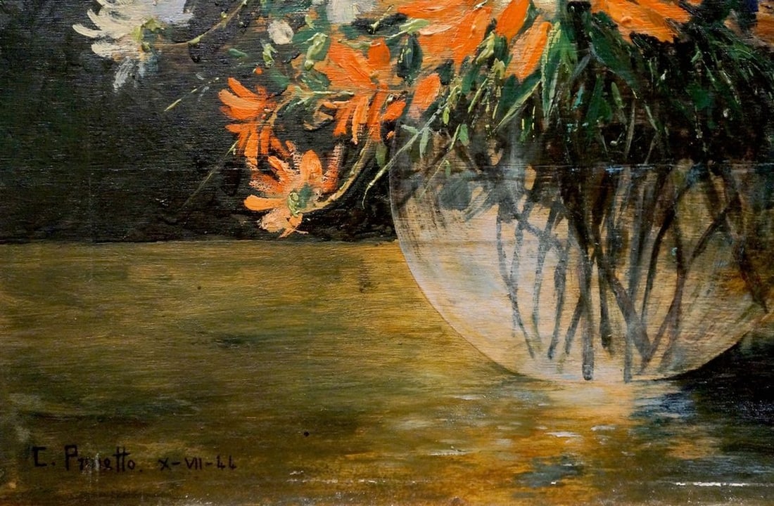 Oil painting Flowers - 2