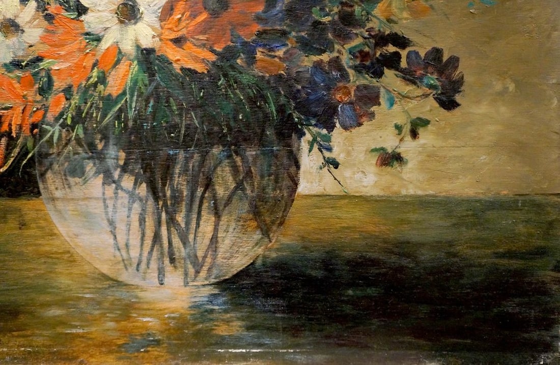 Oil painting Flowers - 5