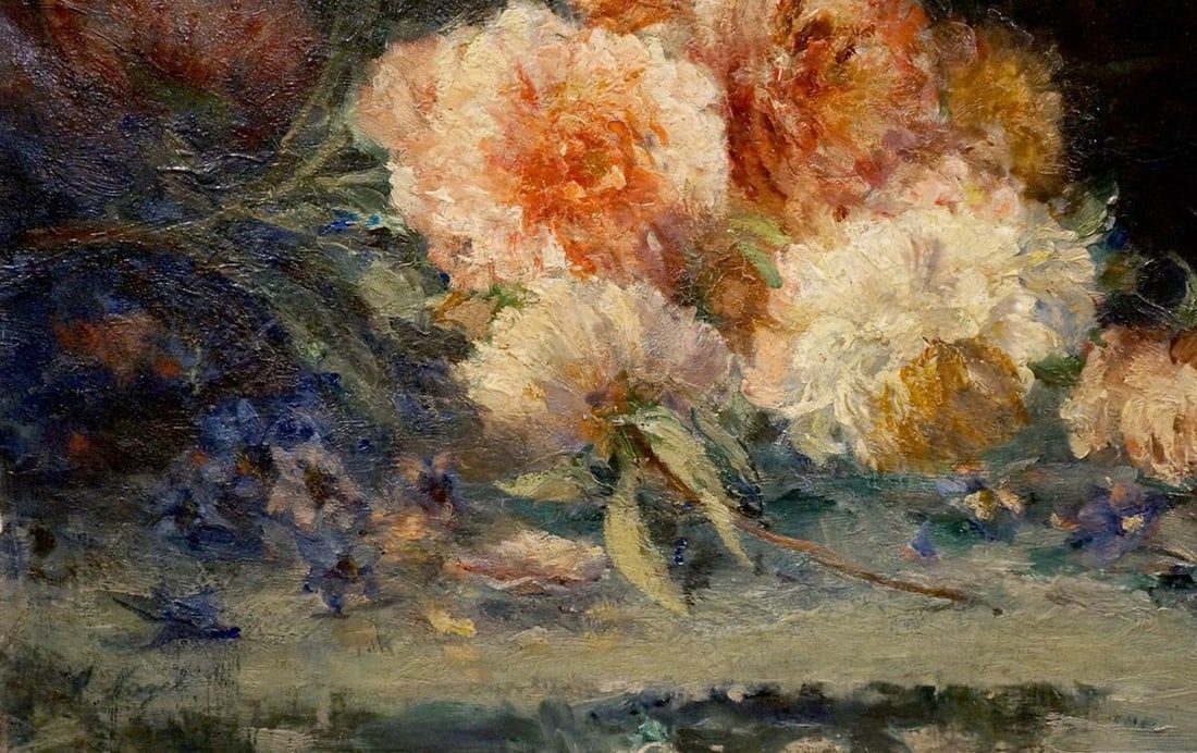 Oil painting Still life Wilhelm Nagel - 2