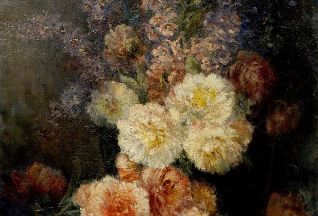Oil painting Still life Wilhelm Nagel - 3