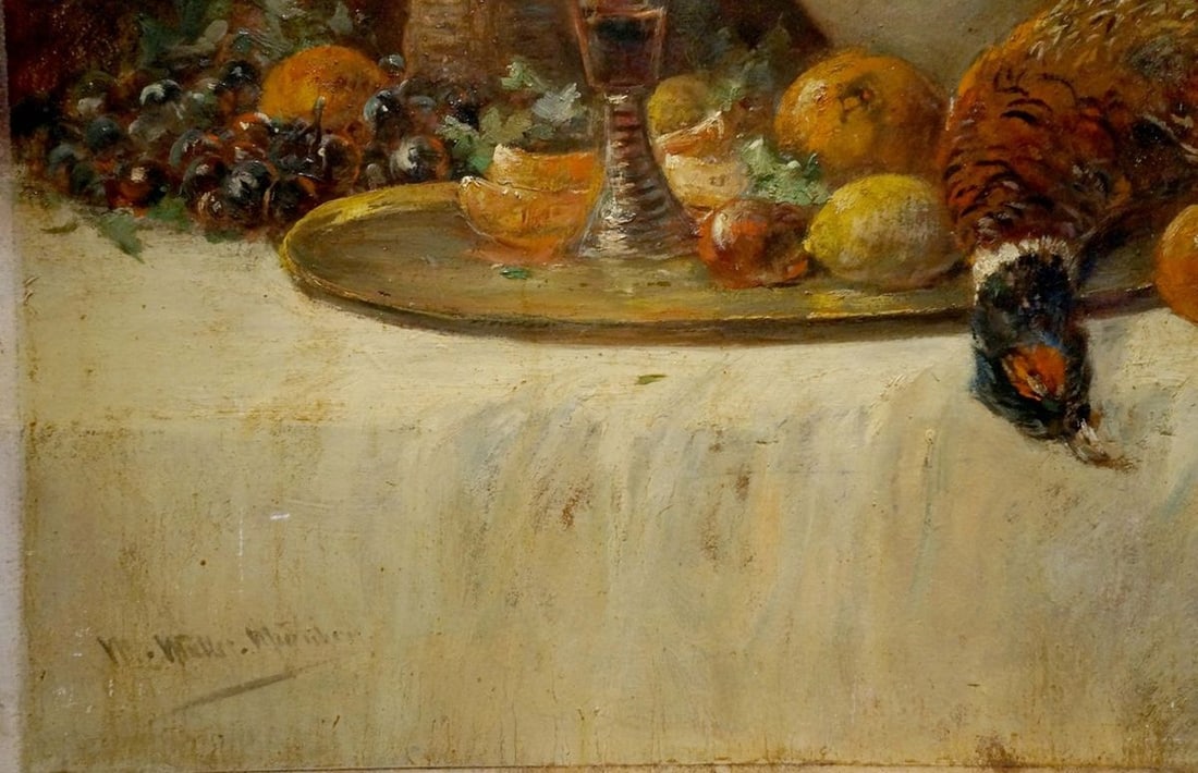 Oil painting Still life Muller Moritz - 2