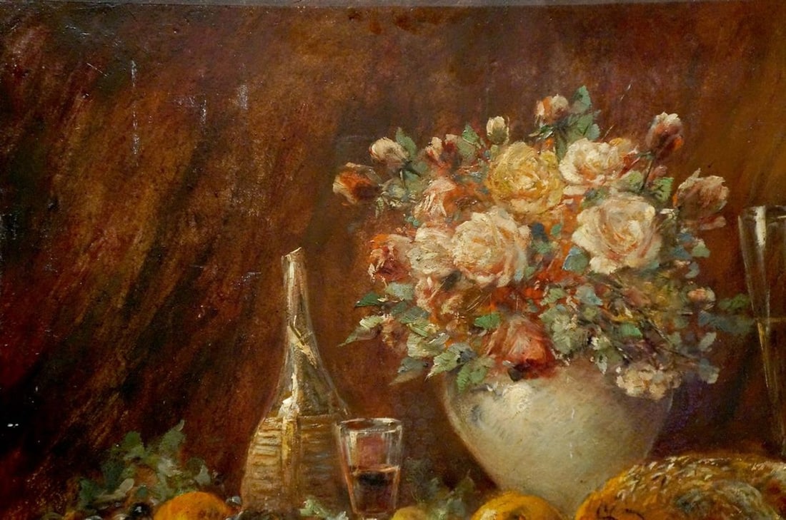 Oil painting Still life Muller Moritz - 3