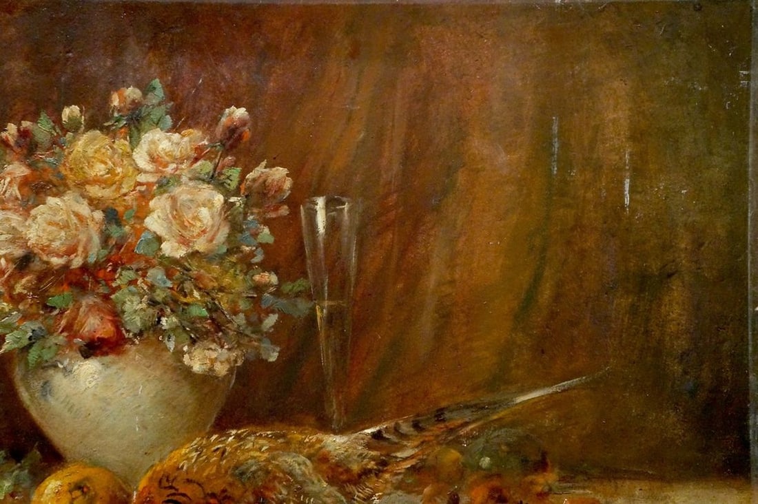 Oil painting Still life Muller Moritz - 4