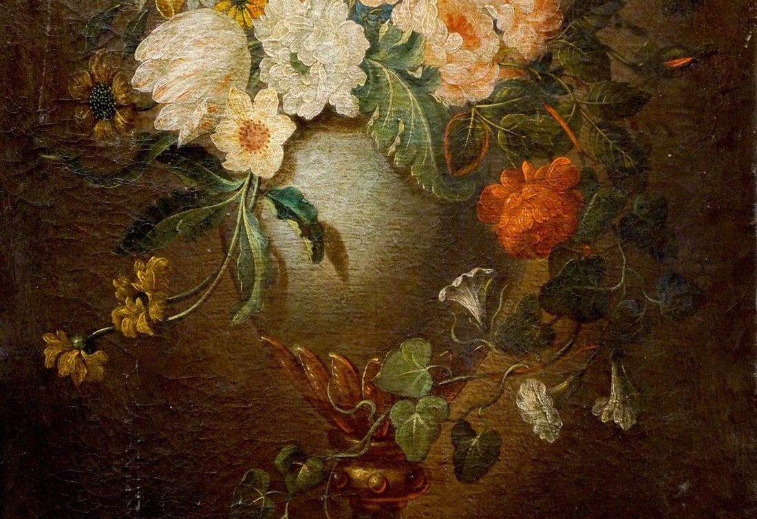 Oil painting Flowers - 3