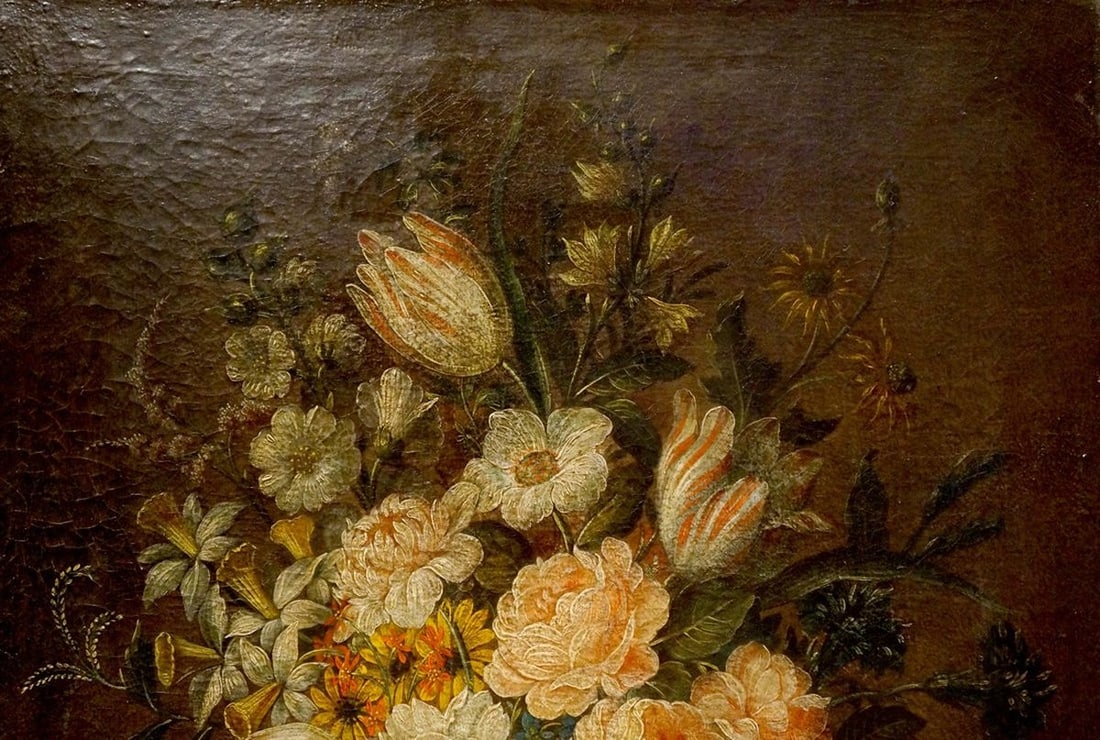 Oil painting Flowers - 5