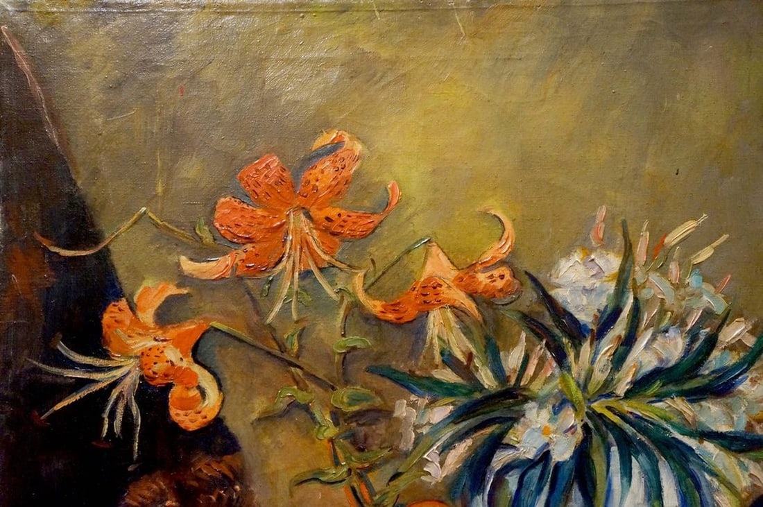 Oil painting Still life with books Michael Durach - 3
