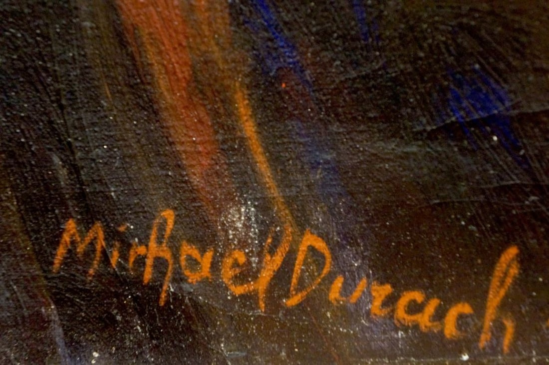 Oil painting Still life with books Michael Durach - 6