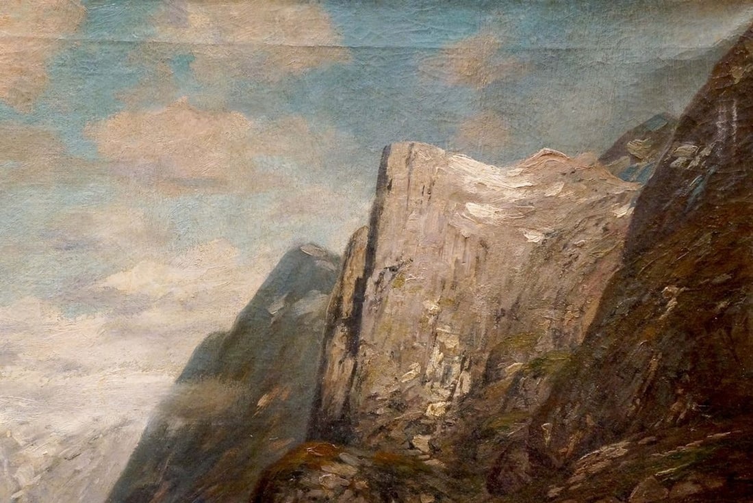 Oil painting Far away Bjorensen O. - 4