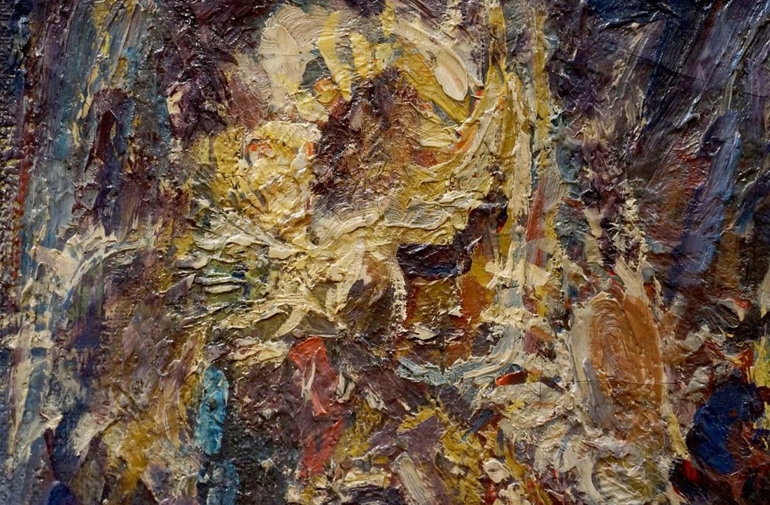 Oil painting Sunflowers Hans Long - 3