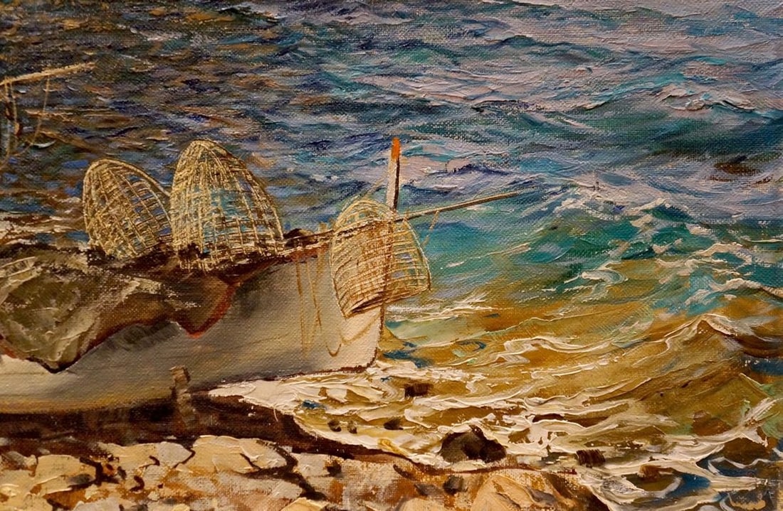 Oil painting Ischia maybe Felice Giordano - 5