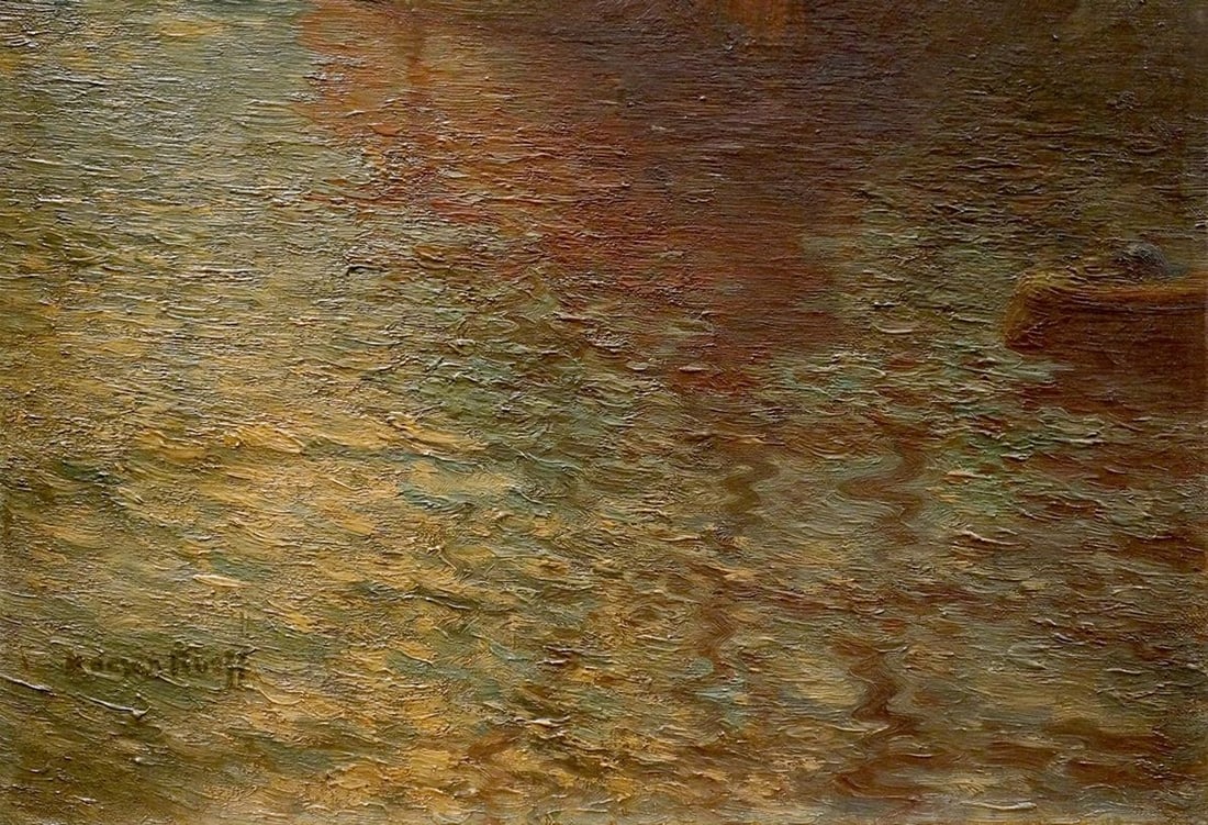Oil painting Is partying - 2