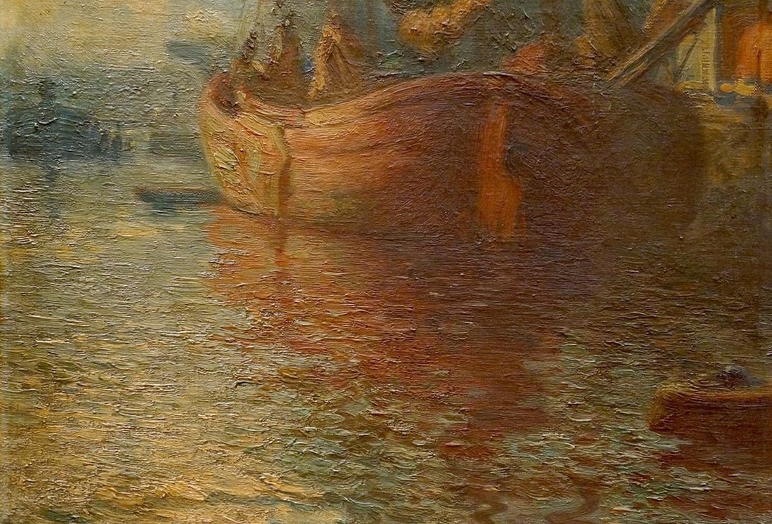 Oil painting Is partying - 3