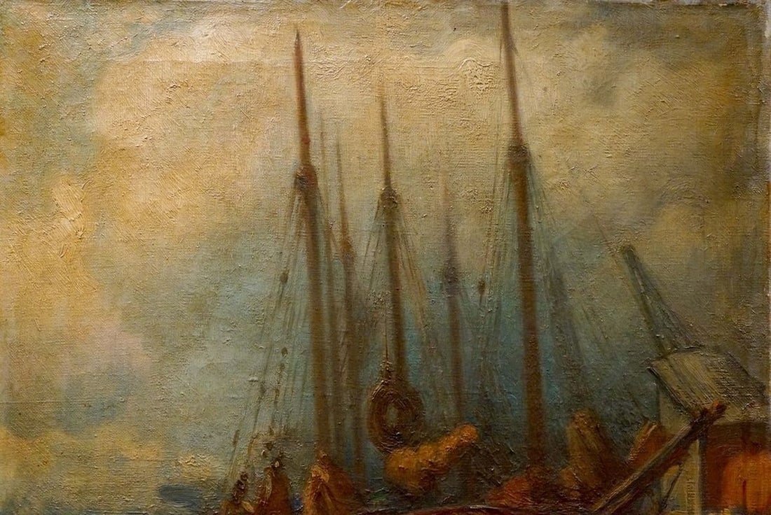 Oil painting Is partying - 5