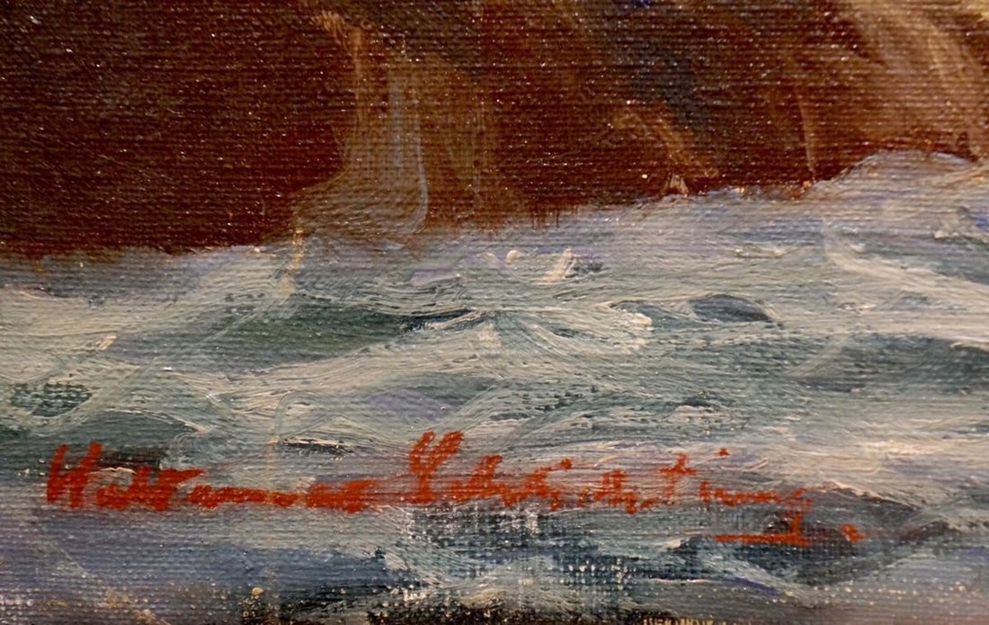 Oil painting Sunset - 6