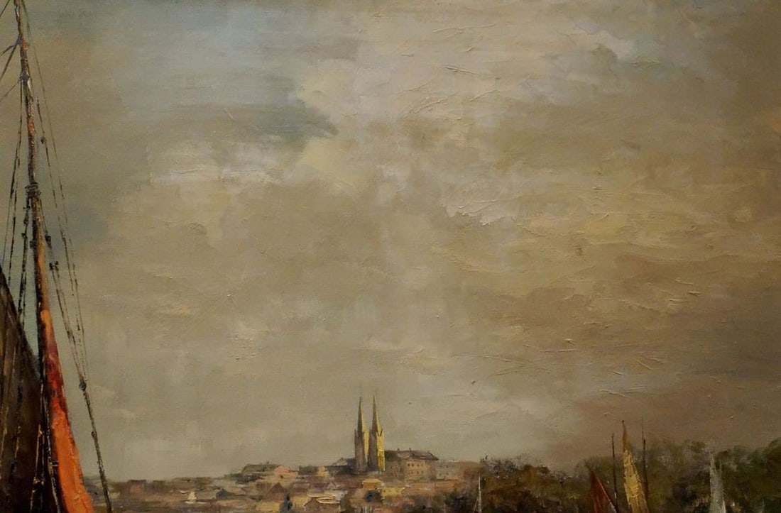 Oil painting Shipment Curt A. Landwehr - 4