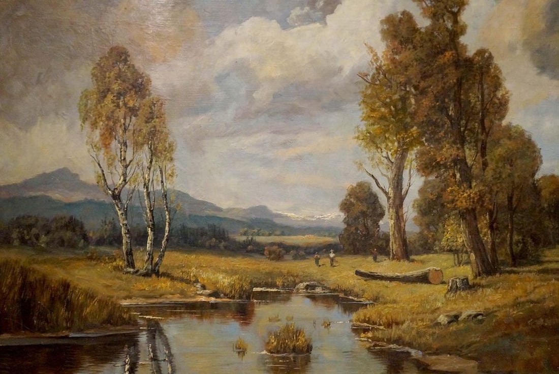 Oil painting Once upon a time in the forest - 2