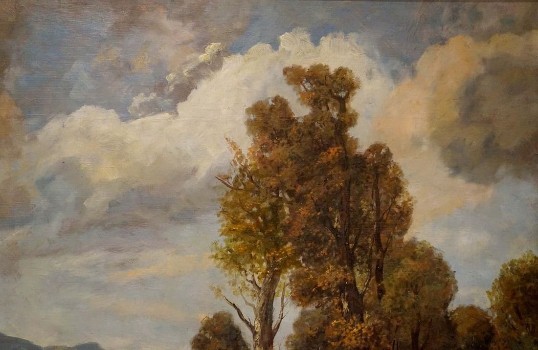 Oil painting Once upon a time in the forest - 4