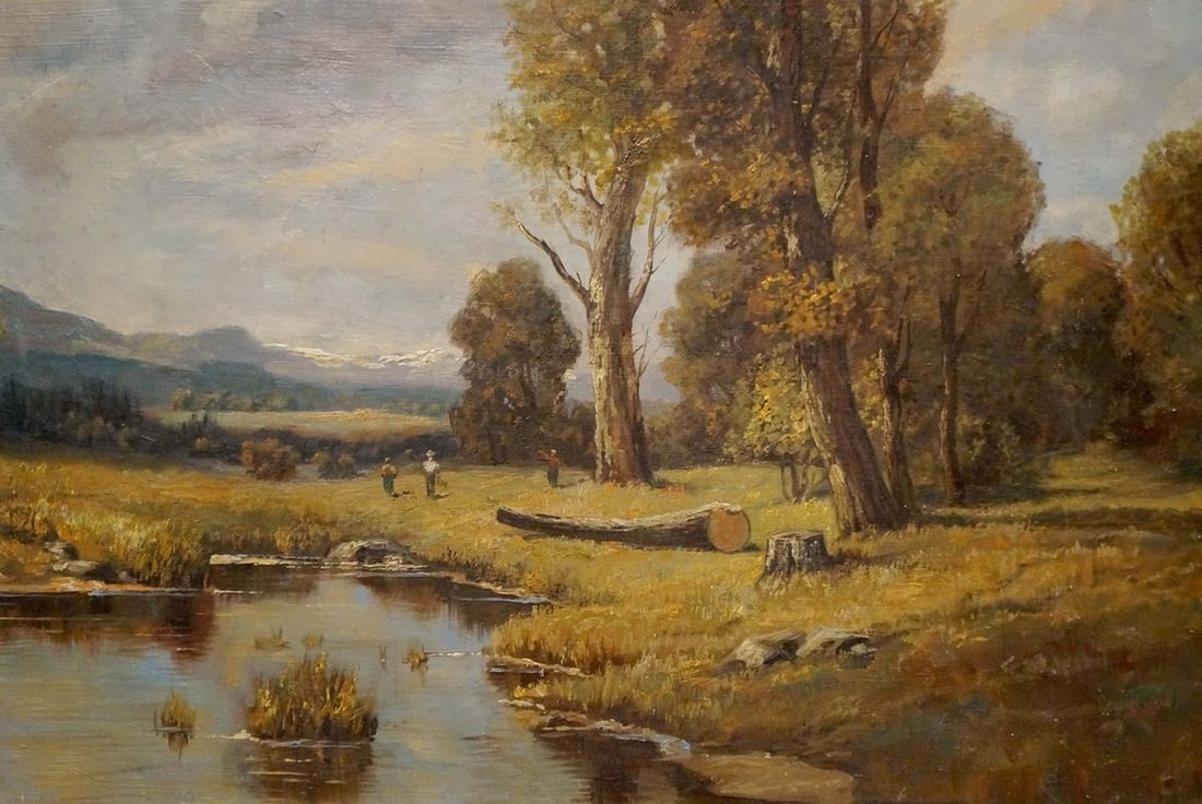 Oil painting Once upon a time in the forest - 5