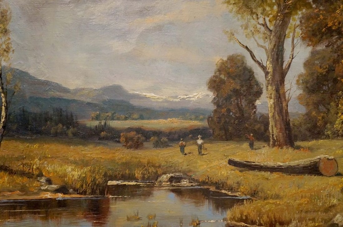 Oil painting Once upon a time in the forest - 6