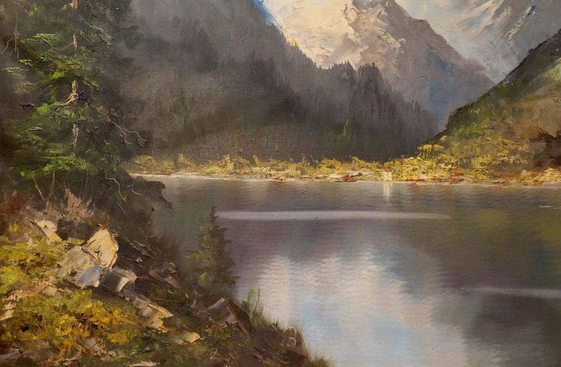 Oil painting Landscape Eber Lincer - 2