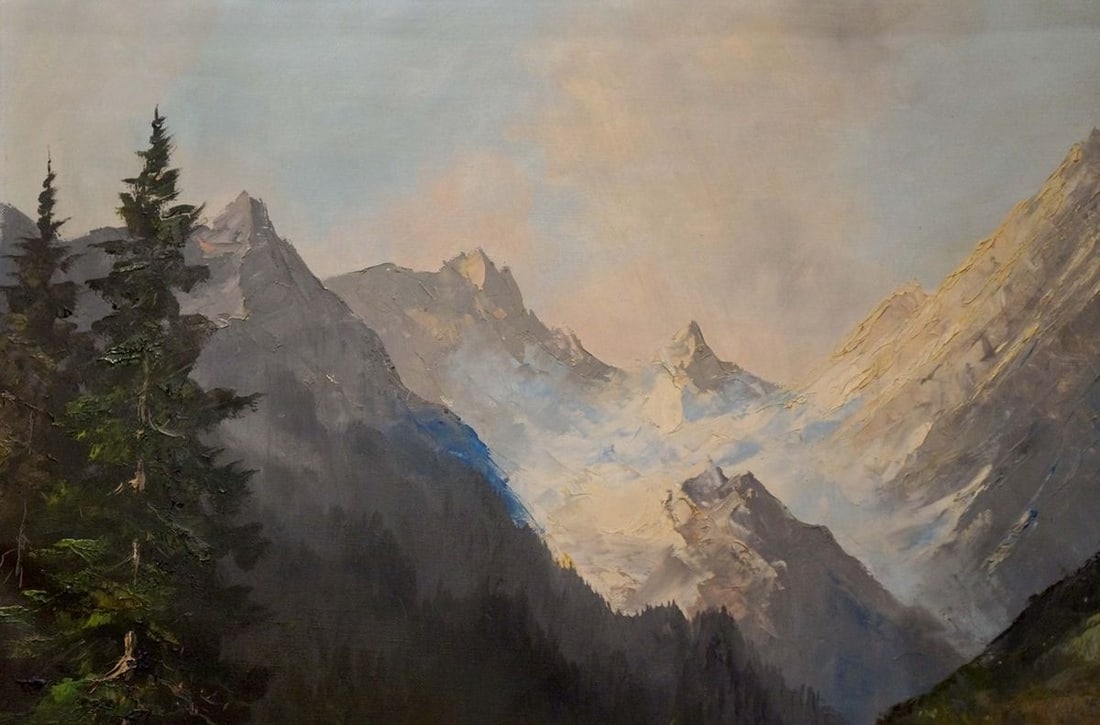 Oil painting Landscape Eber Lincer - 3