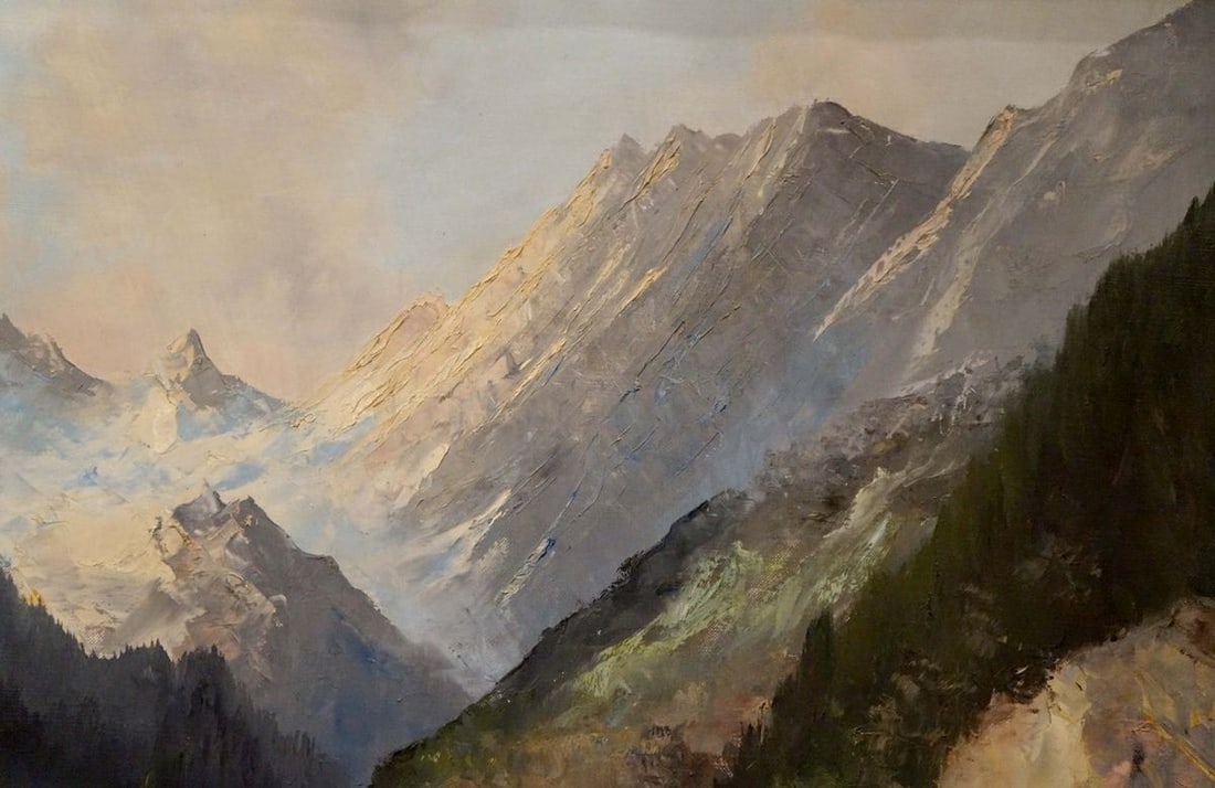 Oil painting Landscape Eber Lincer - 4