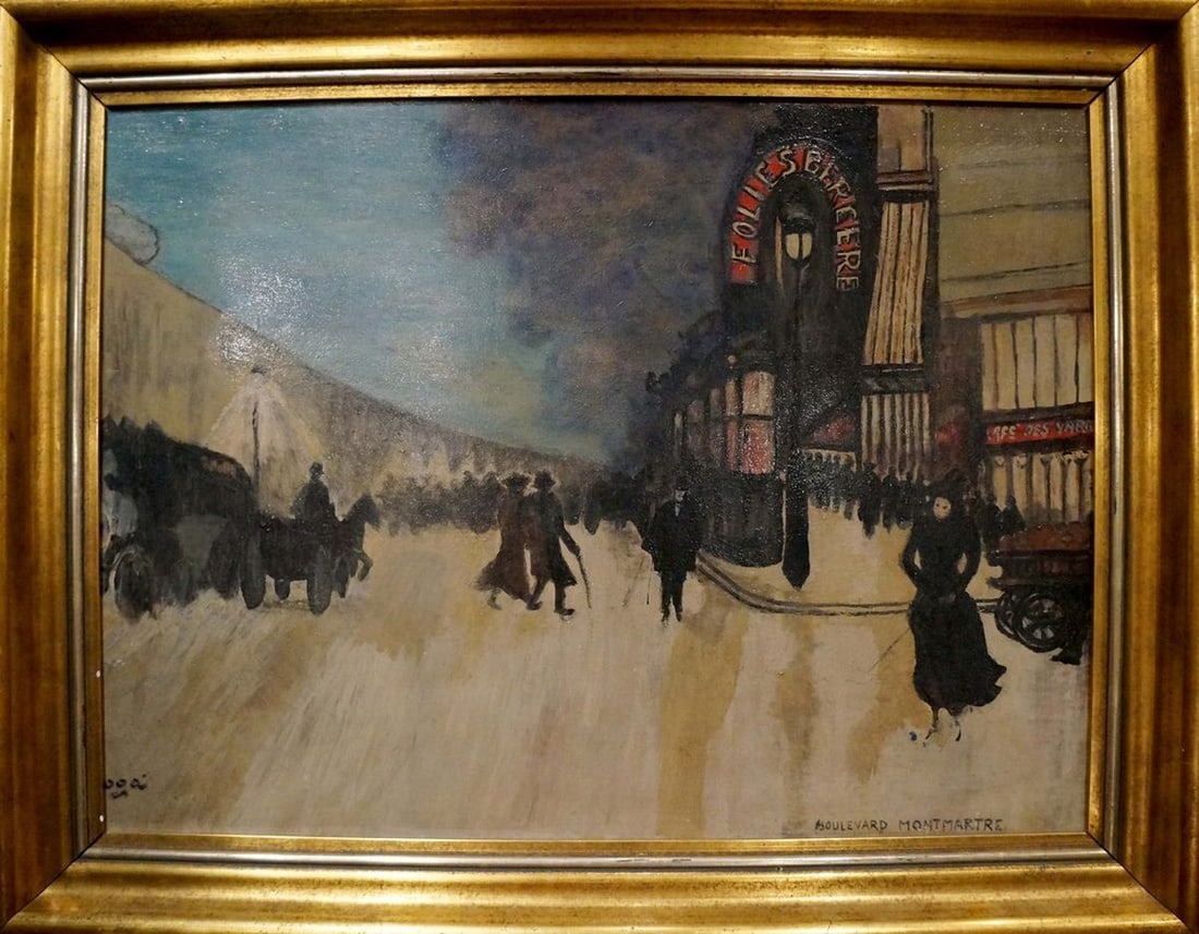 Oil painting Paris (1 of 8)