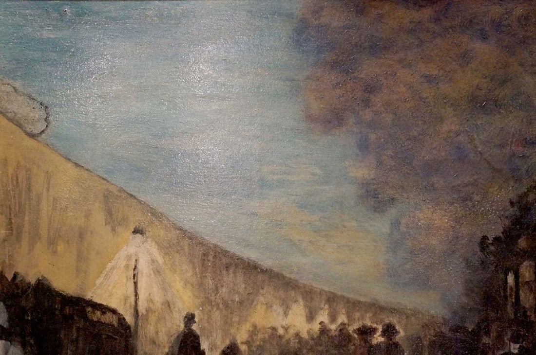 Oil painting Paris - 3