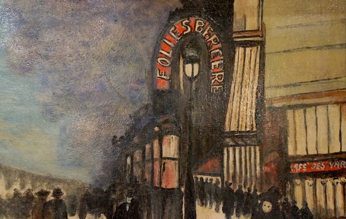 Oil painting Paris - 4
