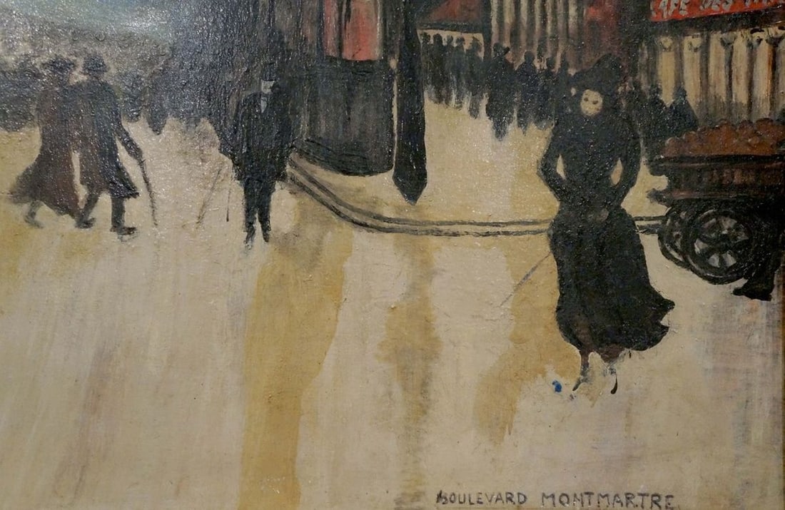 Oil painting Paris - 5