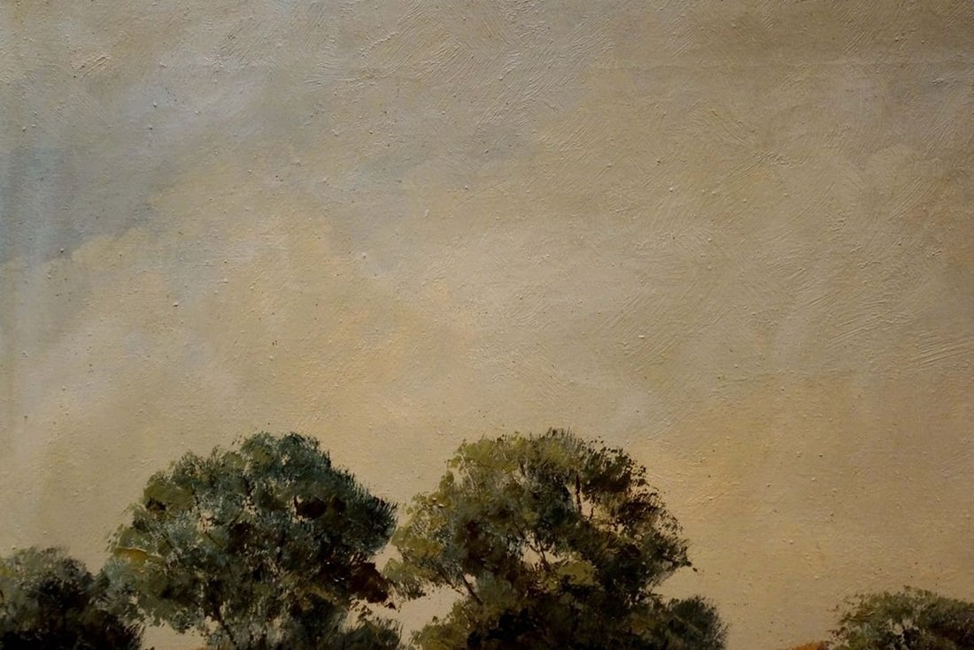 Oil painting Pasture - 3