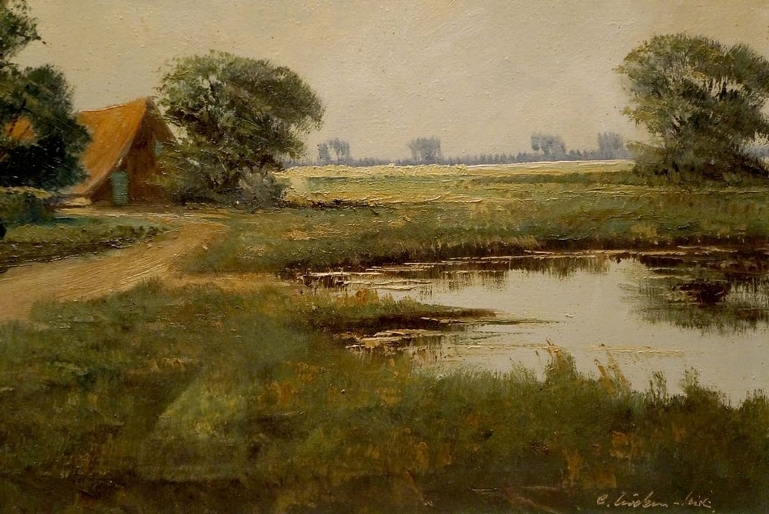 Oil painting Pasture - 5