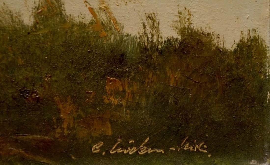 Oil painting Pasture - 6