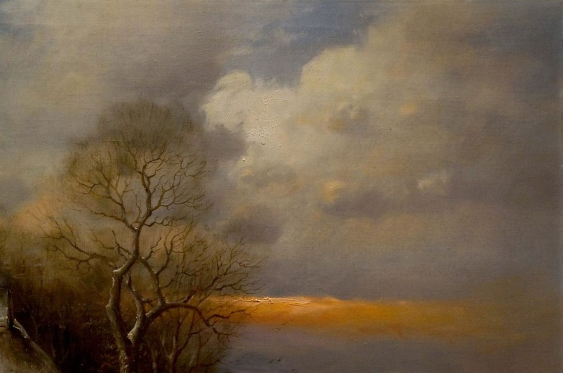 Oil painting Sunset - 4