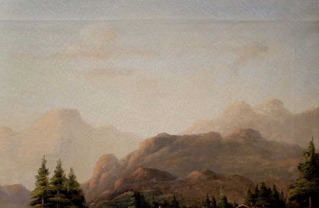Oil painting Fishing - 4