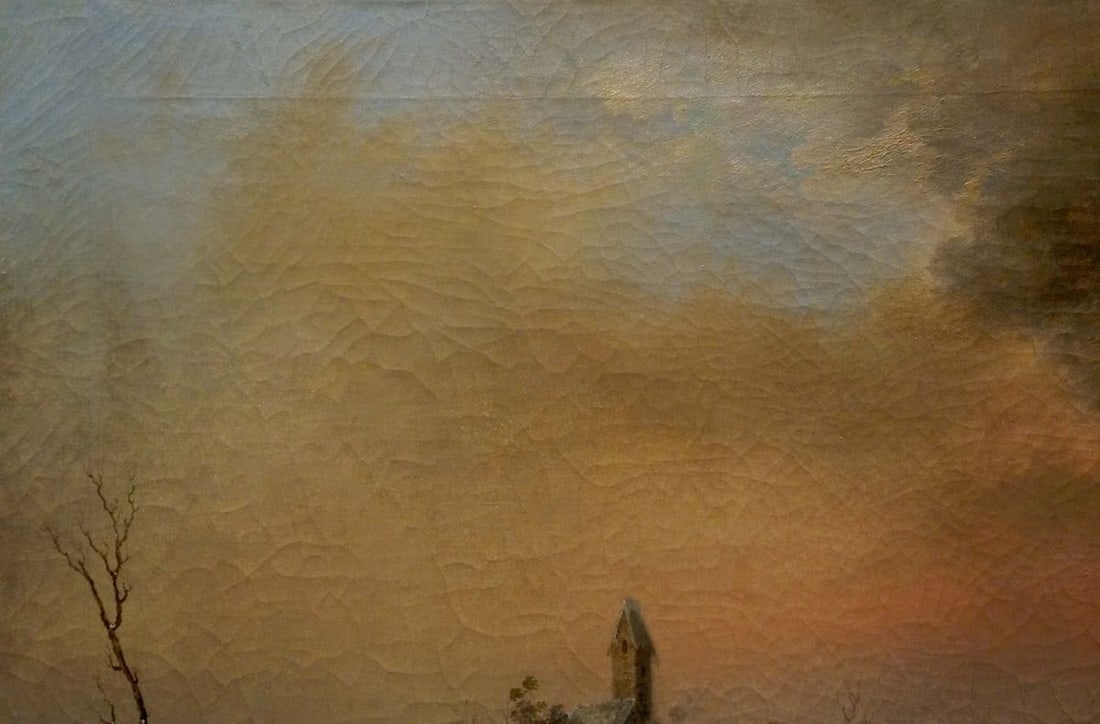 Oil painting Distance travel - 3